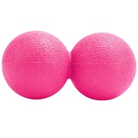 Мяч для МФР двойной 2х65мм (розовый) (D34411) MFR-2