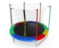 Батут DFC FEMMTO 10FT MutiColor с внутренней защитной сеткой
