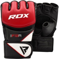 Перчатки тренировочные RDX Grappling F12 L черн/красн. (арт. GGR-F12R-L)
