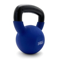 Гиря виниловая 16 кг Blue