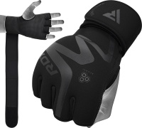 Перчатки тренировочные RDX Grappling Neoprene T15 XL черн.мат. (арт. GGN-T15MB-XL)