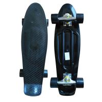 Пенниборд пластиковый 22" 56x15cm (черный) F18465