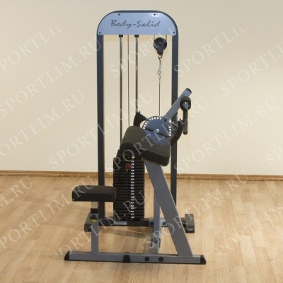Блочный тренажер бицепс-трицепс с весовым стеком 95 кг Body-Solid GCBT-STK