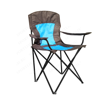 Кресло кемпинговое складное с подстаканником RK-0103