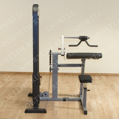 Блочный тренажер бицепс-трицепс с весовым стеком 95 кг Body-Solid GCBT-STK